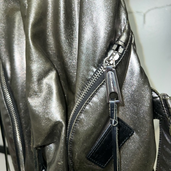 Rebecca Minkoff Metallic backpack Preowned main image 6